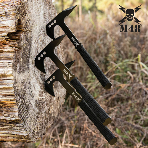 M48 Pro Throwing Axe Set And Sheath