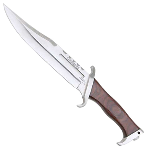 Gil Hibben III Fighter Knife with Leather Sheath