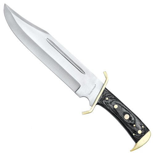 Timber Rattler Western Outlaw Fixed Bowie Knife