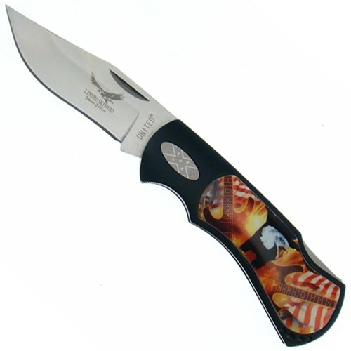 United Cutlery Lynyrd Skynyrd Rebel Eagle Folding Knife - Box Set