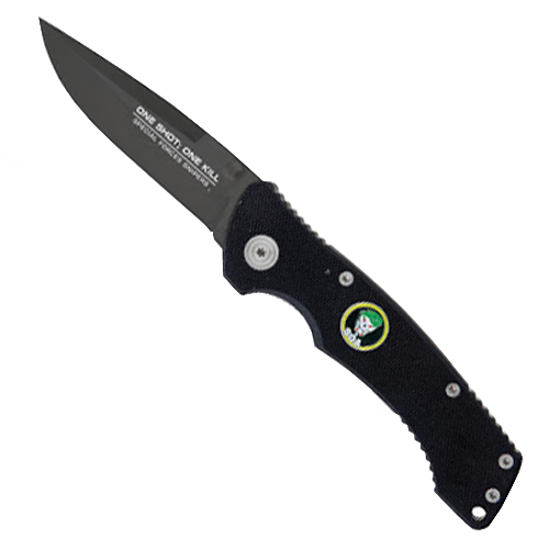 United Cutlery One Shot One Kill S.O.A Drop Point Blade Folding Knife