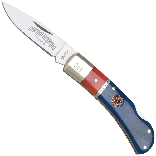 United Cutlery Lynyrd Skynyrd Rebel Lockback Folding Blade Knife