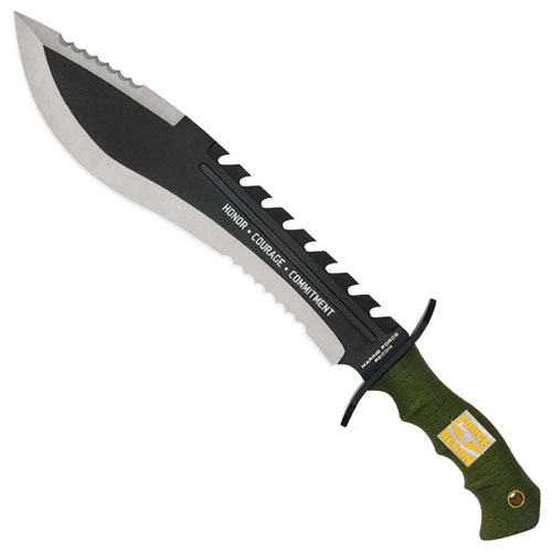 USMC Marine Razor Sharp Edge Kukri Knife with Sheath