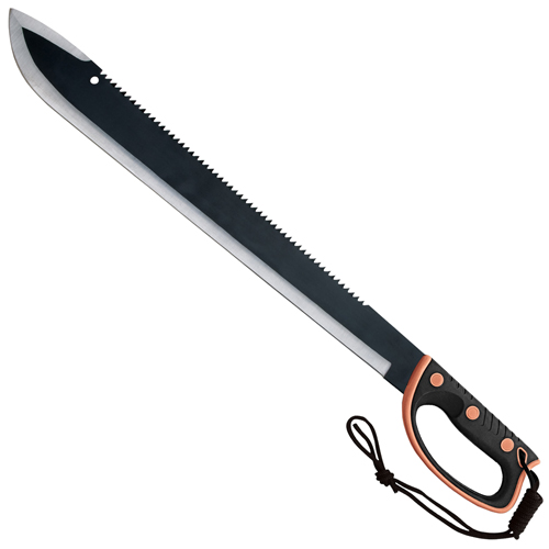 Colombian Rescuer Sawback Blade Survival Machete w/ Sheath