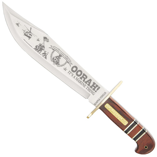 United Cutlery USMC Commemorative Bowie Fixed Knife
