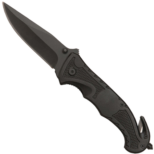 United Cutlery Cyclone Rescue Folding Knife - Black