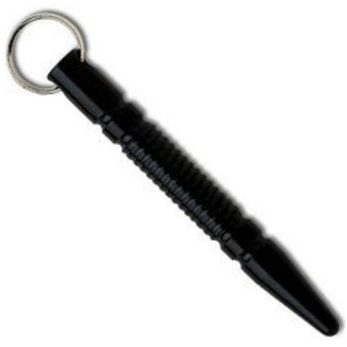 Tomahawk Black Aluminum Point Kubaton Keyring