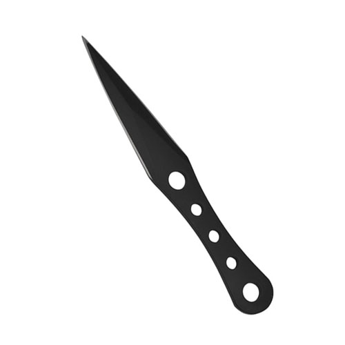 6 Inch 3Pc Black Throwing Knife