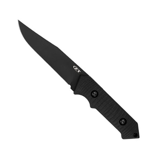 ZT Matte Black 5 Inches Fixed Blade Combat Knife