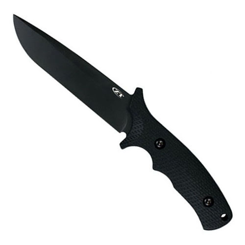 ZT Matte Black 5.7 Inches Fixed Blade Combat Knife