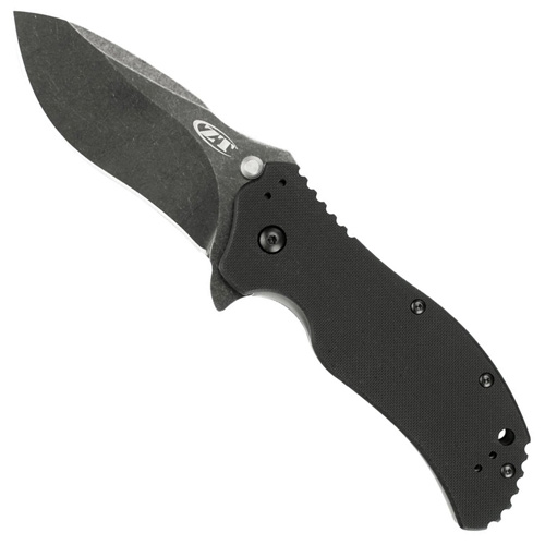 Zero Tolerance Popular Blackwash Black Folding Knife