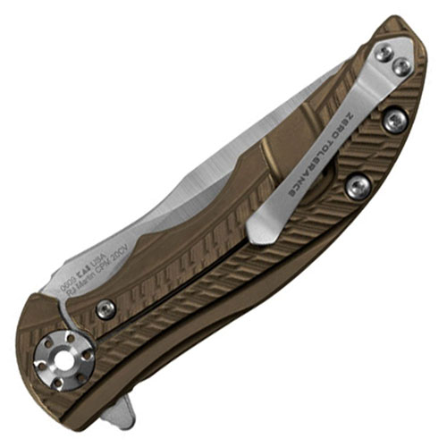 Zero Tolerance 0609 Drop-Point 3.4 Inch Folding Blade Knife