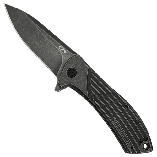 Zero Tolerance Flipper Knife - Blackwash