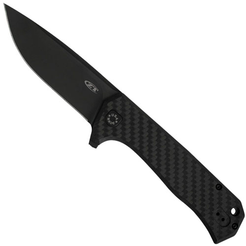 ZT-0804CF Carbon-Fiber Front & Titanium Back Handle Folding Knife