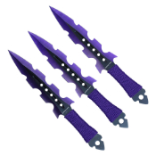 Aeroblades 6.5' Throwing Knife Set w/Sheath