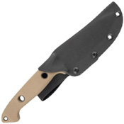 Benchmade 162 Bushcrafter Satin Finish Blade Fixed Knife