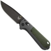 Plain Edge Redoubt Folding Knife - Black