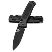 Benchmade Drop Point Blade Plain Edge Folding Knife