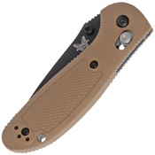 Benchmade Mini Griptilian 556 Glass-Filled Nylon Handle Folding Knife