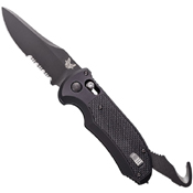 Benchmade Triage AUTO Drop Point Blade Folding Knife