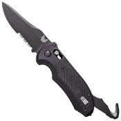 Benchmade Triage AUTO Drop Point Blade Folding Knife