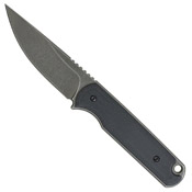 Ferrum Forge Knife Works Lackey Fixed Blade Black