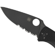 Spyderco Tenacious 8Cr13MoV Steel Blade Lightweight Folding Knife