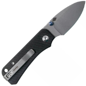 Explore the Baby Banter Folding Knife with a sleek black G10 handle and a sharp gray blade. Compact and reliable, it's the ideal companion for your everyday carry needs. Order now!