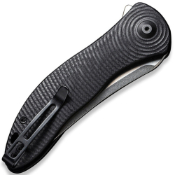 Synergy3 Folding Knife - Black G10 Handle