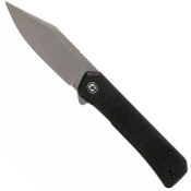 Relic Folding Knife - Black G10 Handle