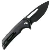 Odium Folding Knife - Black G10 Handle