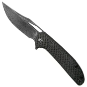 Ortis Folding Knife - Twill Carbon Fiber Handle