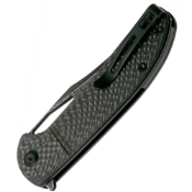 Ortis Folding Knife - Twill Carbon Fiber Handle