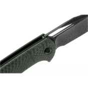 Ortis Folding Knife - Twill Carbon Fiber Handle