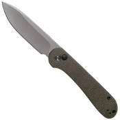  Button Lock Elementum 3.47'' Folding Knife