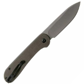  Button Lock Elementum 3.47'' Folding Knife