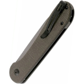  Button Lock Elementum 3.47'' Folding Knife