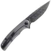 Nox Damascus Folding Knife Blade