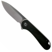 Elementum Folding Knife - Ebony Wood Handle