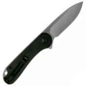 Elementum Folding Knife - Ebony Wood Handle