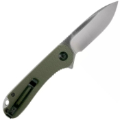 Elementum Folding Knife - G10 Handle - Gray S/S Liner