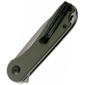 Elementum Folding Knife - G10 Handle - Gray S/S Liner