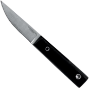 Urban EDC Puukko Knife in black Micarta. Stylish and practical for everyday use. Explore it at Mrknife.com.