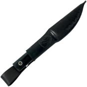 Urban EDC Puukko Knife in black Micarta. Stylish and practical for everyday use. Explore it at Mrknife.com.