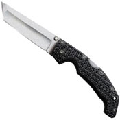 Cold Steel Large Voyager 4 Inch Stonewash Tanto Blade Knife