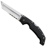 Cold Steel Large Voyager 4 Inch Stonewash Tanto Blade Knife