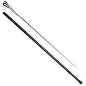 Aluminum Head Sword Cane with Sheath