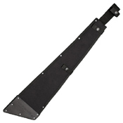 Slant Tip 1055 Carbon Steel Blade Machete w/ Sheath