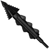 Cheap Shot Black Buzz Saw Arrowhead - 40 Pack