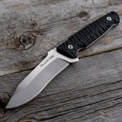 Razor Tek Fixed Knife 6.5 Inch - Black Handle